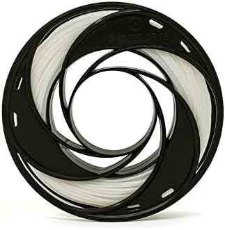 Gizmo Dorks Filamento TPU flexível para impressoras 3D 3mm 200g, branco