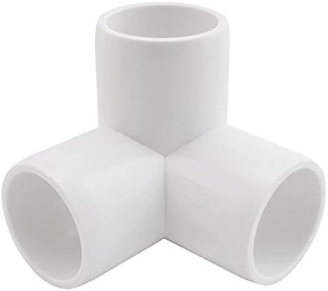 Marteum 1/2 polegada 3 vias PVC Móveis de encaixe cotovelo de canto de tubo de grau para estufa para galpão / tenda Conexão
