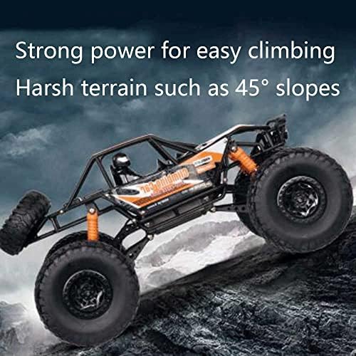 Carro de controle remoto 1:10 Off Road Monster Truck Metal Metal Shell 4WD CRAWLER