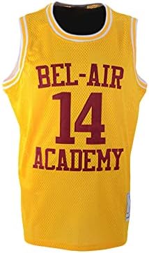Classic envelhece o novo príncipe do Bel-Air 'Will Smith' Jersey de basquete