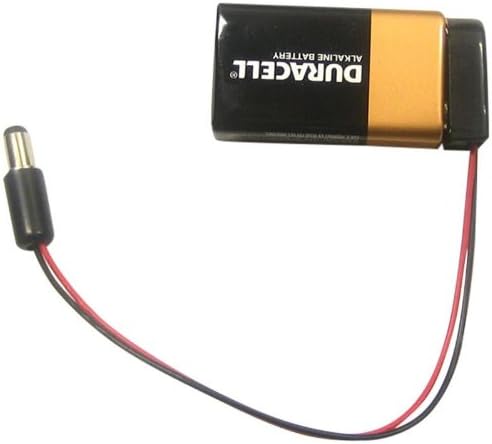 Suporte de bateria Adafruit 9V com interruptor e plugue de 5,5 mm/2,1 mm [ADA67]