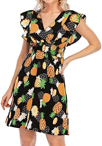 Mulheres sem mangas vestido de praia boho floral bainha bainha uma linha midi vestido de verão moda swing uma linha solar