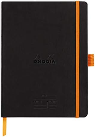 Rhodia Black Meeting Notebook 16 x 21 cm, 117782