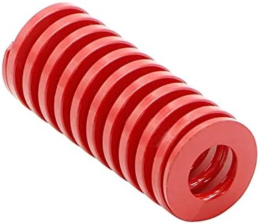Hardware Pressão da mola mola Vermelha Carrega média Pressione compressão Mola de molde carregada de molde Diâmetro externo 8 mm x diâmetro interno 4mm x comprimento 20-75mm