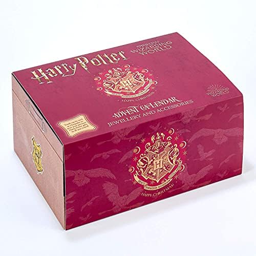 A caixa de joalheria oficial da loja de cards Harry Potter