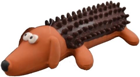 Brinquedo de cachorro de látex desgrenhado de produtos incríveis, 9 polegadas