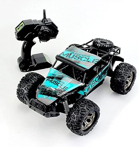 Carros RC Carro de controle remoto para crianças adultos 1:12 Todos os caminhões monstros de terreno para meninos 4WD Off-road 2.4GHz 2 baterias para 20mins Play RC Truck Electric Toy Gre presente para menino V80