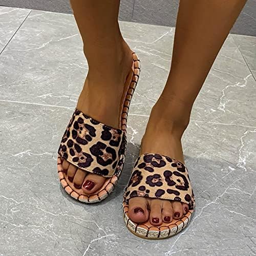 Flippers para mulheres de verão Aberto de sandálias planas para mulheres abertas chinelas de toe chinelos femininos Sapateiros