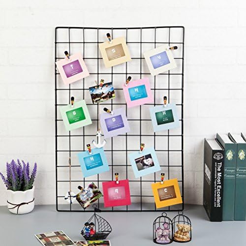 Stobok de 6 polegadas de papel Diy Photo Photo Wall Holding Decor com mini prendedores de roupas e cordas