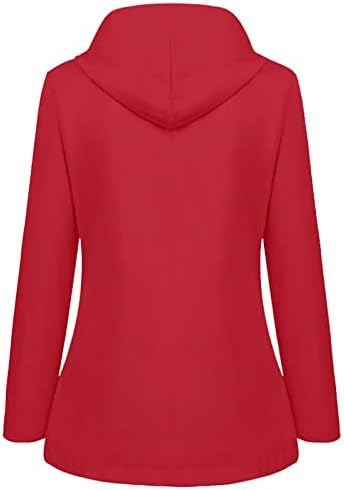 Casacos de inverno pxloco para mulheres capa de chuva vermelha com capuzes casacos esportivos e blazers de capuz