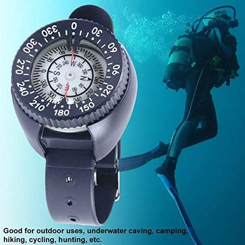 Doubao Wrist Watch Compass ao ar livre Aventura de sobrevivência de camping caminhada de mergulho à prova d'água