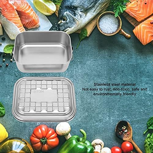 Caixa de Bento, contêiner de almoço fácil de limpar, seguro e ambiental, conveniente e prático, com água com sabão quente