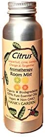 Aromaterapia com aromaterapia cítrica Névoa de spray - aroma natural de citros - uva de toranja, limão, limão, laranja e tangerina