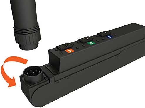 VERTIV GEIST PDU - Configuração de energia variável, Universal Rack PDU, 16A - 60A C13 C19 11KW, unidade de restrição monitorada,