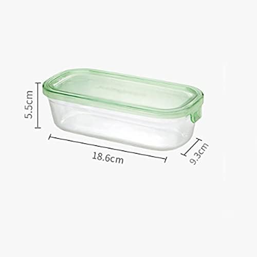 Remys Bento Box Glass Crises for Kitchen, com uma tampa selada, pode ser colocada em um microondas e geladeira