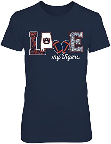 T -shirt Auburn Tigers Auburn Tigers - amo meu time - futebol - Original - IF -IC13 -DS64