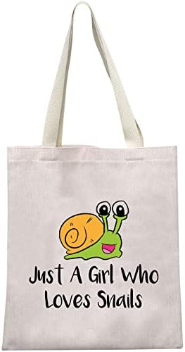 MEIKIUP Snails Amante Presente Cute Snails Bag de maquiagem do engenheiro agrícola Presente apenas uma garota que