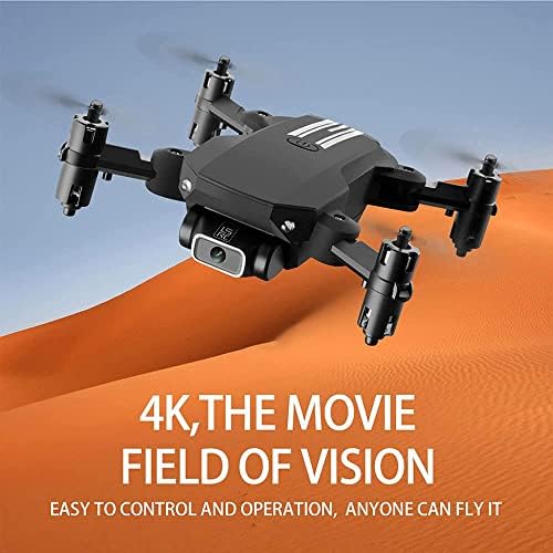 Mini drones dobráveis ​​Sylycs com câmera 4K HD para adultos, quadcopter RC, altitude Hold, Modo sem cabeça, uma tecla decolagem para crianças