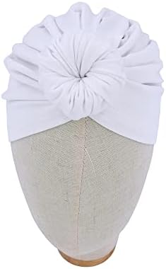 Chapéu de turbante forrado de cetim sedoso para bebês infantil garotas meninos bonnet gorro de algodão recém -nascido Cascas de chuveiro de chuveiro