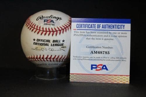 John Franco assinado Baseball Autograph Auto PSA/DNA AM48785 - Bolalls autografados