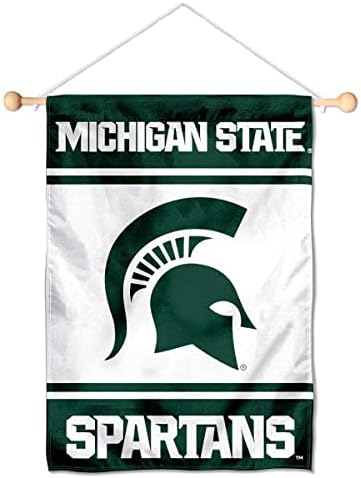 Mini Banner e bandeira do estado de Michigan State e Banner