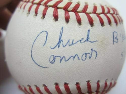 Chuck Connors Brooklyn Dodgers assinou o ONL Baseball JSA Loa - Bolalls autografados