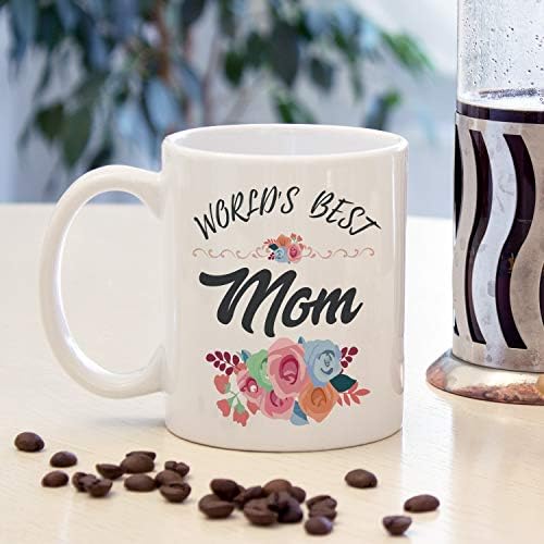 Melhor caneca de café da mãe do mundo - caneca engraçada do dia das mães, caneca de café da melhor mãe do mundo, presentes de caneca
