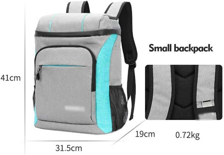 WYKDD OXFORD BIG RESCERCER BACO TERMOS LUMCO Caixa de piquenique isolada Backpack Backpack Pacote de ombro térmico fresco
