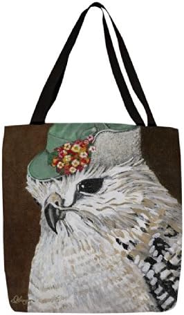 Manual Woodworkers & Weavers Shopping Tote, 18 polegadas, You Silly Bird Amy