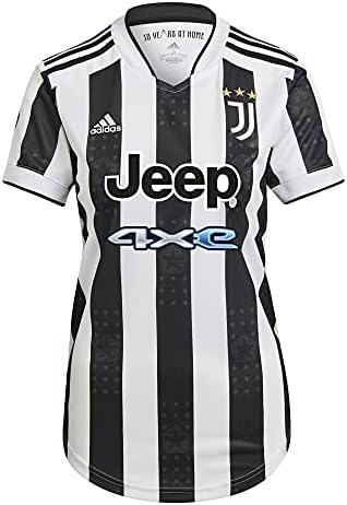 Juventus feminina da Adidas 2021-22 Jersey de futebol doméstico