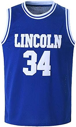Borolin Jesus Shuttlesworth Shirts 34 Lincoln High School Basketball Jersey