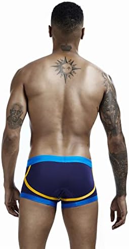 BMISEGM Athletic Rouew Men masculino respirável confortável cintura baixa sexy respirável colorido de cor de cor sólida Bonds