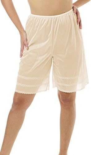 Underworks Snip-a-Length-Lengtipants Culotte Slip Bloomers Skirt Skurt-8495
