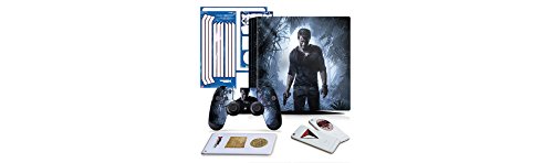 Gear do controlador Uncharted 4 A Thief's End - PS4 Pro Vertical Console e Controller Gaming Skin Pack - Oficialmente licenciado pelo PlayStation - PlayStation 4