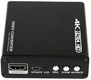 Tec uhd 4k composto S-Video RCA AV para HDMI Upscaler 1080p HDTV Adaptador AV