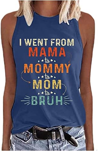 Mamãe mamãe mamãe bruh tampas para mulheres camisetas mama