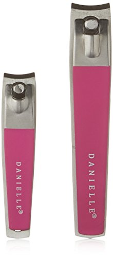 Danielle, Creations Soft Touch Soft Stainless Steel Duo Unhas Greathers, rosa, 0,0353 onça