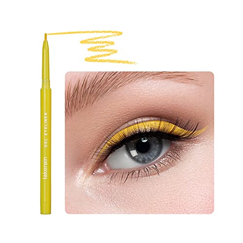 Eyeliner lápis de gel colorido Profissional fosco acabamento altamente pigmento caneta de revestimento de olhos à prova