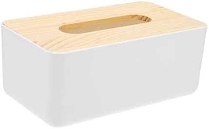 Caixa de lenço de lenço de tecido Besportble Branco decoração de casa minimalista decoração de casa recipiente de lençol de lenha decorativa caixa de lenços de papel decoração da caixa de tecidos da caixa de papel de mesa da caixa de mesa da caixa de lenços de papel da caixa de lenços de