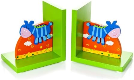 Presentes de Mousehouse Childrens Crianças Little Zebra Livros de madeira para crianças da sala ou berçário
