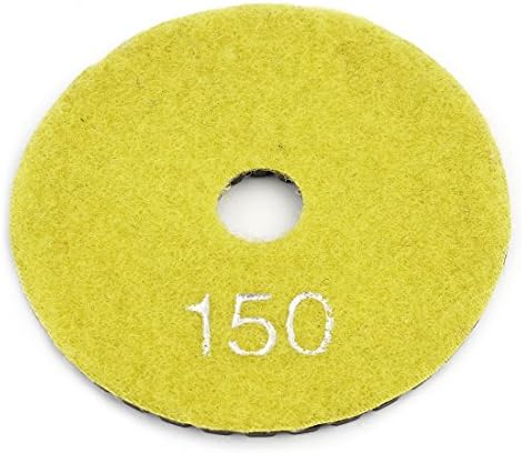 Aexit Yellow Black Abrasivo Rodas e Discos Grit 150 3 Polho de Polho de Pedra Griper Roda de Flha de Diamante