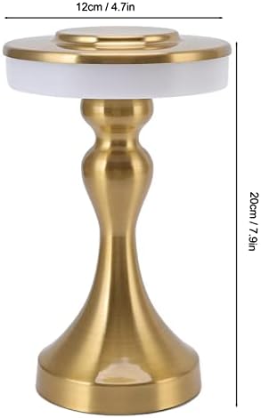 Lâmpada de mesa de gloglow, lâmpada de mesa de tabela de LED recarregável universal para sala de jantar