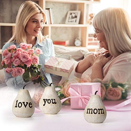 Girvem te amo mamãe peras - presente para mamãe, presente de aniversário do dia das mães, presentes para mamãe de