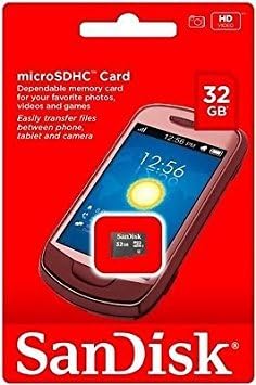 Sandisk 32 GB MicroSD HC MicrosDHC Card 32G funciona com Motorola Moto e Moto G LTE Nokia Lumia Icon X X+ XL Lumia 930 635 630 530