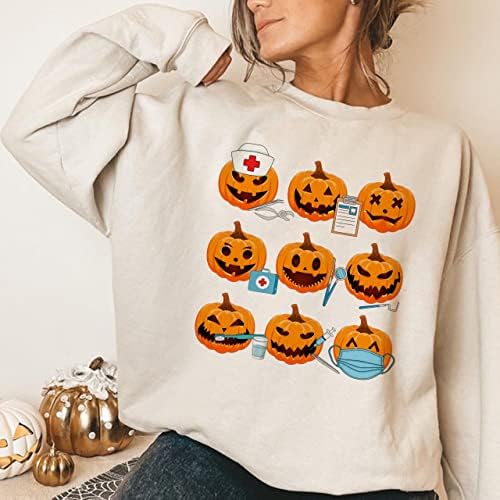 Halloween Dental Pumpkin Trick ou Treat Spooky Spooky Dental Assistant Life Dentista Camisa R774 L preto/branco