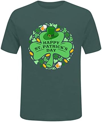 Camiseta do dia de St. Patricks Gnomos Camisetas camisetas shamrock Tees gráficos soltos FIT CREVENÇÃO TOPS DE BLUSHA DE Holiday Blouse