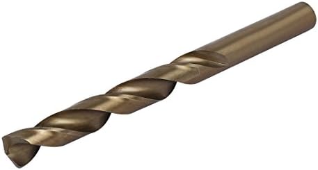 Aexit 12,5mm Diã do suporte da ferramenta de 150 mm M35 HSS Broca redonda de cobalto Broca de broca de torção 2 flauta Modelo de broca: 75AS628QO660