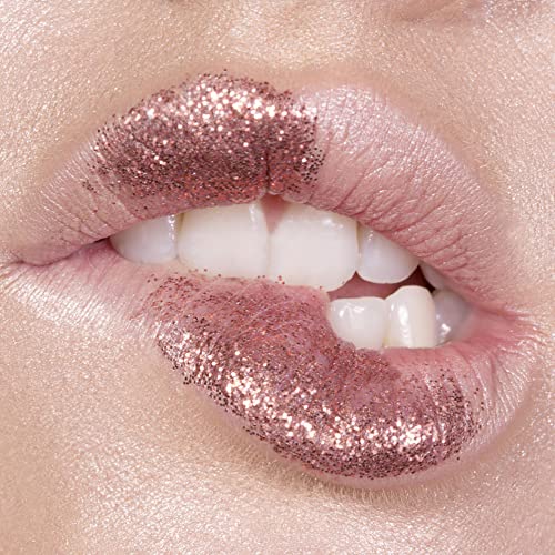 Maquiagem brilhante de pops | Face glitter/bálsamo labial e dupla de brilho labial 2-em-1 | Studio 54
