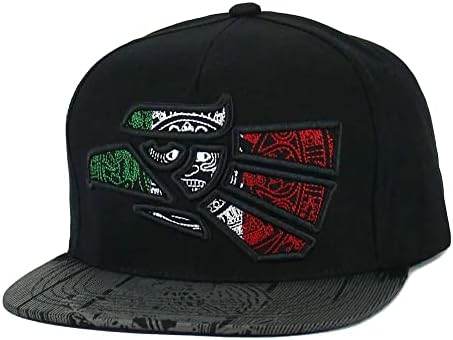 México Hat Mexicano Hecho En México Eagle Aguila Tamanho do Snapback Bordado Boninho de beisebol Ajuste Bill Bill