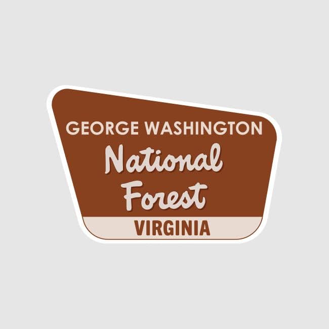 Fagraphix George Washington Sticker National Forest Decal